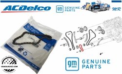 Łańcuch pompy oleju silnika Buick LaCrosse 3,6 V6 LGX 2017-2019