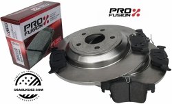 Tylne klocki + tarcze hamulcowe 302mm Ford Kuga 2020-