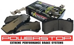 Klocki hamulcowe przednie POWERSTOP Z26 PERFORMANCE Dodge Challenger SRT Hellcat 2015-