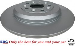 Tarcza hamulcowa tylna 330mm EBC seria Premium Ford Flex 2009-2019