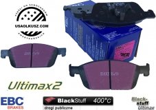 Klocki hamulcowe przednie do tarcz 320mm EBC Ultimax2 Ford Escape AWD 2013-2019