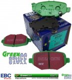 Tylne klocki hamulcowe do tarcz 345mm EBC GreenStuff Ford Taurus 2013-