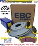 Przednie klocki YellowStuff + tarcze hamulcowe EBC seria PREMIUM Chevrolet Avalanche 1500 2002-2006