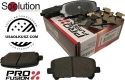 Tylne klocki hamulcowe z zestawem montażowym Acura MDX 2007-2013