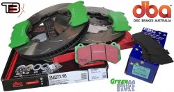 Przednie klocki EBC GreenStuff + tarcze hamulcowe DBA T3 370mm Chevrolet Camaro SS 2016-