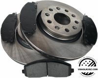 Przednie klocki + tarcze hamulcowe 330mm Jeep Wrangler JL 2018-