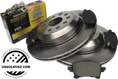 Tylne klocki + tarcze hamulcowe 350mm Jeep Wrangler JL 2020-