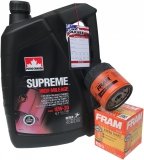 Filtr + olej do samochodów z wysokimi przebiegami SUPREME High Mileage 10W30 Chrysler Voyager