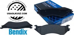 Tylne klocki hamulcowe Dodge RAM 2500 2001-2008