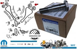 Zawór przepływu oleju zmiennych faz rozrządu VVT zaworów wydechowych RAM 1500 DT 3,6 V6 2019-