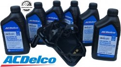 Filtr + olej ACDelco Dextron VI automatycznej skrzyni biegów Chevrolet Silverado 2007-2014
