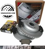 Tylne klocki + wentylowane tarcze hamulcowe 350mm Jeep Wrangler JL 2020-