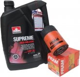 Filtr + olej do samochodów z wysokimi przebiegami SUPREME High Mileage 10W30 Pontiac Trans Sport 3,1 V6