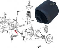 Tuleja tylnego wahacza przedniego zawieszenia FE2 FE3 Chevrolet Camaro 2016-