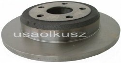 Tylna tarcza hamulcowa exc. H.D. brake Dodge Durango 2011-