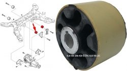 Tuleja mocowania tylnego mostu przednia Ford Taurus 2008-