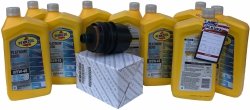 Filtr + olej silnikowy Pennzoil Platinum Full Synthetic PZL PT EURO 5W40 SN PLUS MS-12991 MS-10725 Jeep Wrangler JL 3,0 CRD