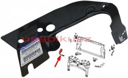 Mocowanie przedniego pasa prawe Chrysler 200 2015-