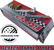 Zestaw prowadnic przedniego zacisku hamulcowego GMC Acadia 2021-2023