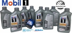 Filtr PH64 + syntetyczny olej silnikowy Mobil 1™ Supercar 0W-40 0W40 dexosR Chevrolet Corvette C8 6,2 V8 2020-