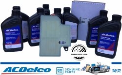 Olej Dextron ULV + filtr automatycznej skrzyni biegów 10L80 Chevrolet Suburban 1500 2021-