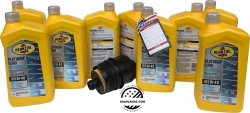 Filtr + olej silnikowy Pennzoil Platinum Full Synthetic PZL PT EURO 5W40 SN PLUS MS-12991 MS-10725 Jeep Gladiator JT 3,0 CRD