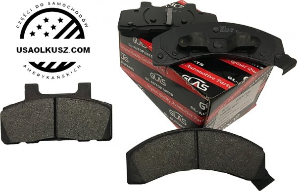 Klocki hamulcowe przednie Pontiac Trans Sport 1990-1991