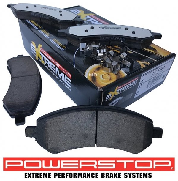 Przednie klocki + wiercone nacinane tarcze hamulcowe POWERSTOP EVOLUTION 336mm / 5 szpilek Dodge RAM 1500 2006-