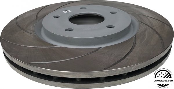 Przednie klocki + NACINANE tarcze hamulcowe 330mm SILVER Fiat Freemont 2012-