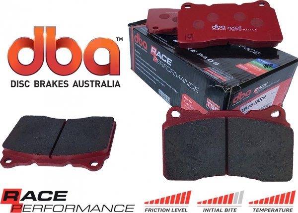 Klocki hamulcowe przednie DBA RACE Performance Pontiac G8 GXP 6,2 V8 2009