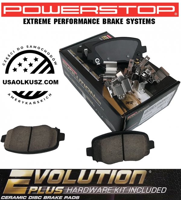 Tylne klocki hamulcowe POWERSTOP Z17 EVOLUTION PLUS Chrysler 200 2015-