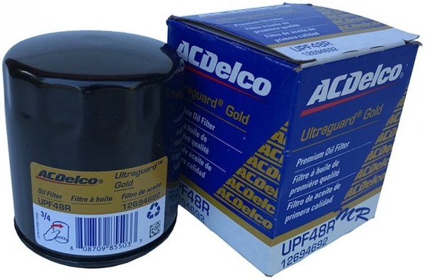 SPECJALNY filtr oleju silnika Ultraguard Gold ACDelco Chevrolet Silverado V8 2007-