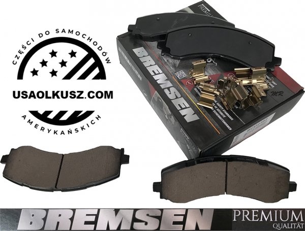 Przednie klocki + tarcze hamulcowe 350mm Ford Bronco Raptor 3,0 V6 2022-2024