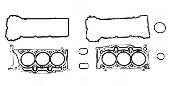 Uszczelki góry silnika Lancia Thema 3,6 V6