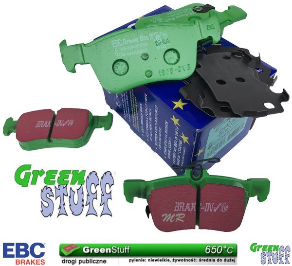 Klocki hamulcowe tylne EBC GreenStuff Ford Fusion 2013-
