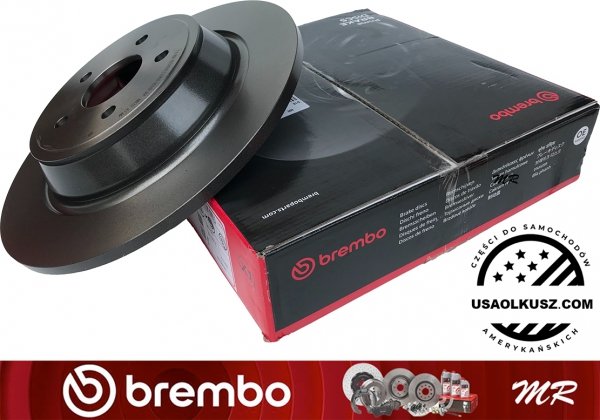 Tylne klocki + tarcze hamulcowe brembo 316mm Ford Fusion Hybrid 2,0 2013-2020
