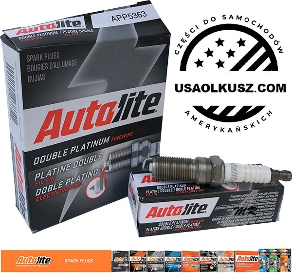 PLATYNOWA Double Platinium świeca zapłonowa Ford F150 F-150 V8 2010-