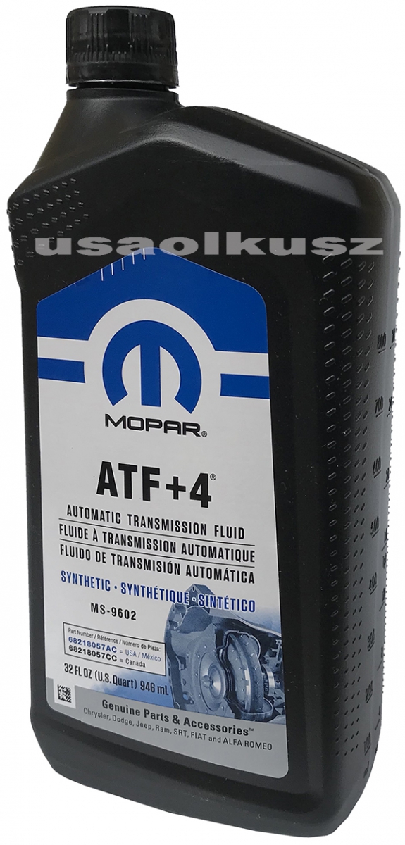 Olej automatycznej skrzyni biegów ATF+4 946mL MOPAR MS-9602