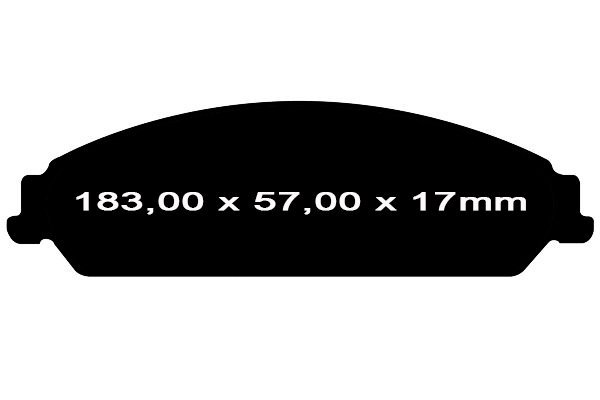 Przednie klocki STREET SERIES + nacinane T3 tarcze DBA seria 4000 345mm Chrysler 300C