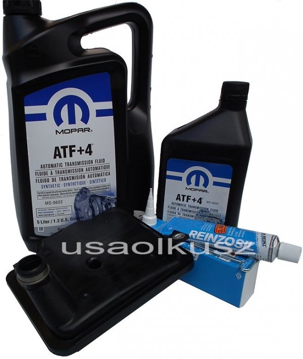 Filtr oraz olej MOPAR ATF+4 skrzyni biegów 6SPD 62TE