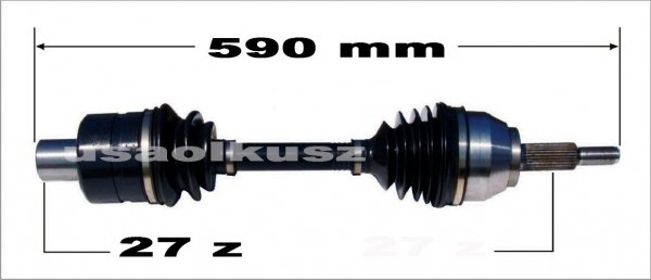 Półoś napędowa przednia prawa Mercury Mountaineer 4x4 2002-2010