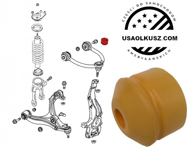 Odbój przedniego zawieszenia Jeep Grand Cherokee 2005-2010