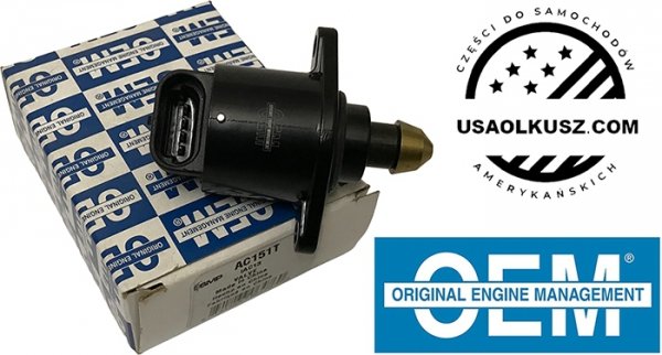 Silnik krokowy - zawór IAC powietrzny wolnych obrotów Jeep Cherokee 4,0 1991-1997