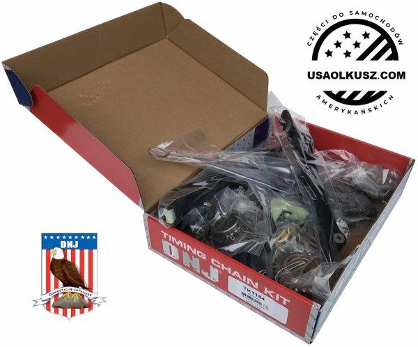 Zestaw rozrządu napinacze prowadnice łańcuchy koła zębate Chrysler Voyager 3,6 V6 2020-