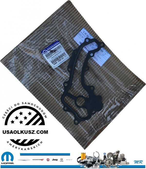 Uszczelka aluminiowej obudowy termostatu Chrysler Pacifica 3,6 V6 2017-