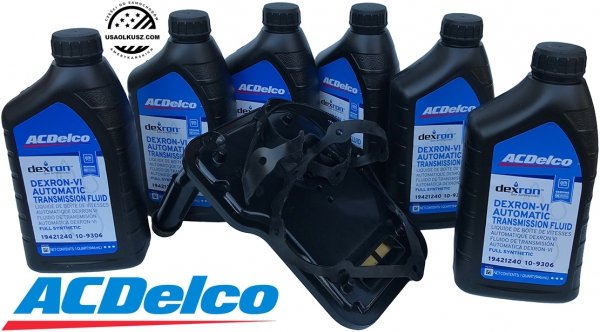 Filtr + olej ACDelco Dextron VI automatycznej skrzyni biegów Chevrolet Tahoe 2009-2018