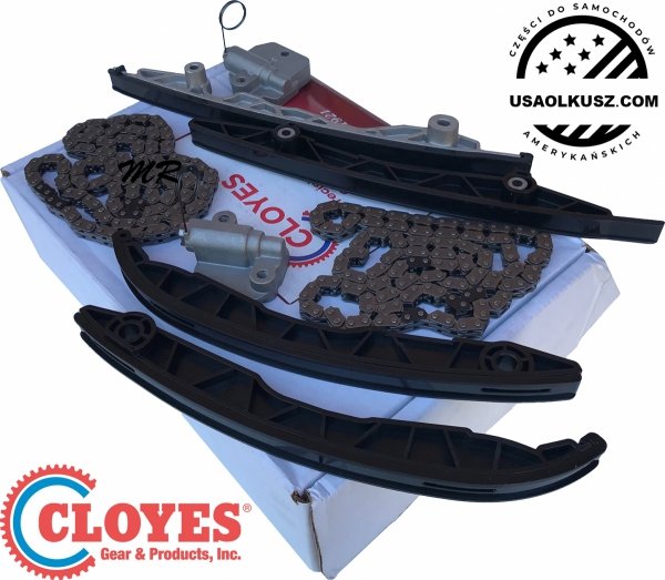 Rozrząd napinacze łańcuchy prowadnice Lincoln MKX 2,7 V6 2016-2018