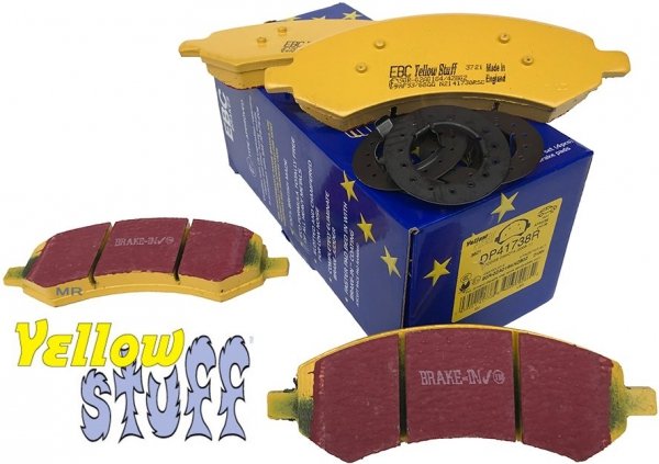 Przednie klocki hamulcowe EBC YellowStuff Chrysler Aspen
