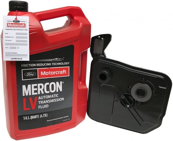 Filtr olej Motorcraft Mercon LV skrzyni biegów 6F35 Ford Edge 2,0 2012-