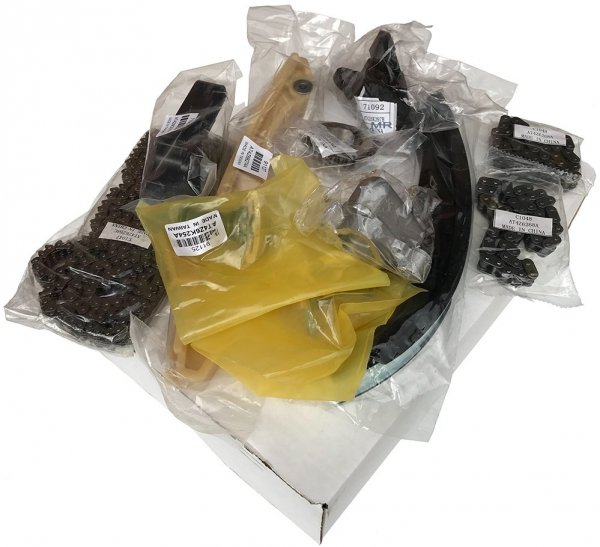 Rozrząd łańcuchy prowadnice napinacze Ford Explorer 3,5 V6 Ti-VCT Naturally Aspirated